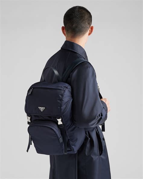 prada backpack navy|Prada Backpacks for Women .